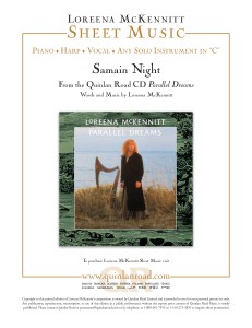 Samain Night Sheet Music